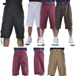 Wholesale Clay Men's Cargo Shorts 6pc Pre-packed