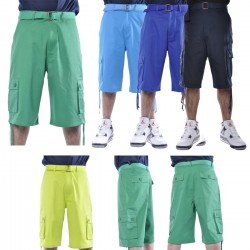 Wholesale Clay Men's Cargo Shorts 6pc Pre-packed