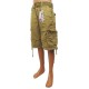 Wholesale Focus Cargo Shorts with Belt 6pc Pre-packed