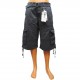 Wholesale Focus Cargo Shorts with Belt 6pc Pre-packed