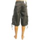 Wholesale Focus Cargo Shorts with Belt 6pc Pre-packed