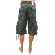 Wholesale Focus Cargo Shorts with Belt 6pc Pre-packed