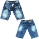 Wholesale Men's Ripped Distressed Denim Shorts 12pc prepacked