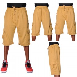 Wholesale THC Cotton Cargo Shorts 6pc Pre-packed