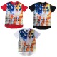 Wholesale Switch US Flag Men’s T-Shirt 6pcs Pre-packed