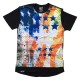 Wholesale Switch US Flag Men’s T-Shirt 6pcs Pre-packed