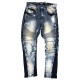 Wholesale Men’s Fashion Distressed Biker Jeans 12 Piece Pre-packed