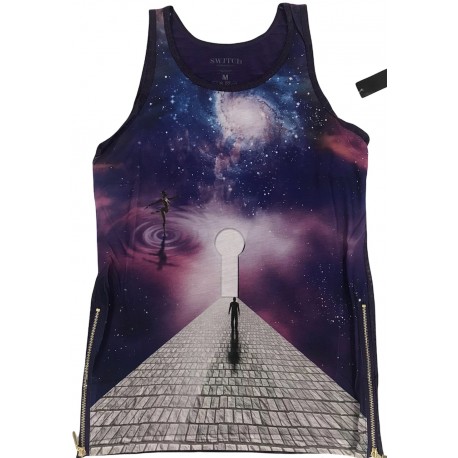 Wholesale Switch galaxy tank top 6pcs prepacked